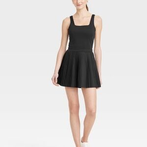 All In Motion Women's Black Pleated‎ Active Dress